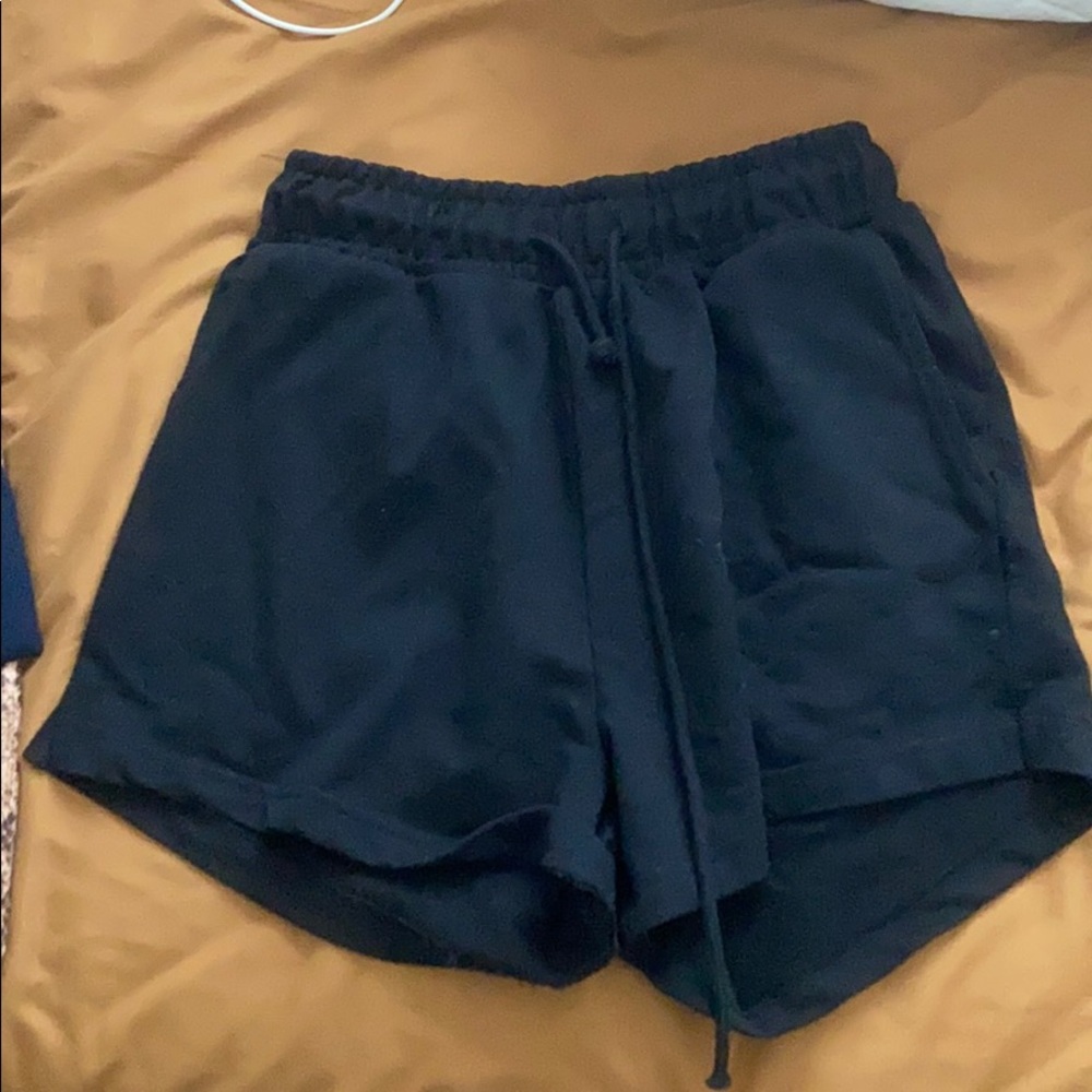 Black shorts